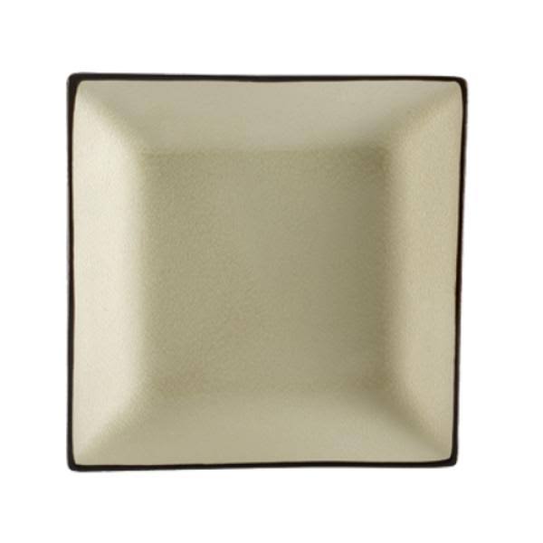 9-Inch Creamy White Square Plate, Box of 24 R695298