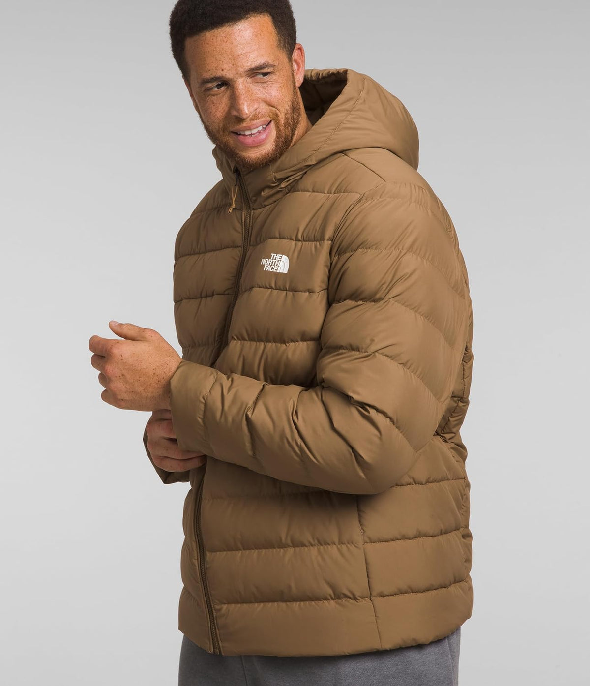 Utility Brown Insulated Hooded Jacket R3517