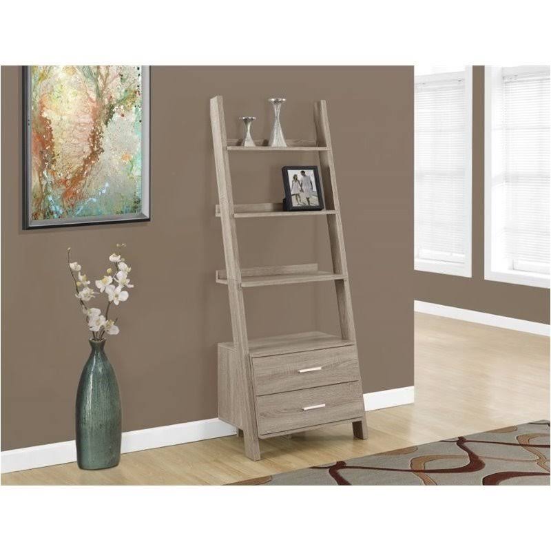 2 Piece Office Set with Writing Desk and Bookcase F833474