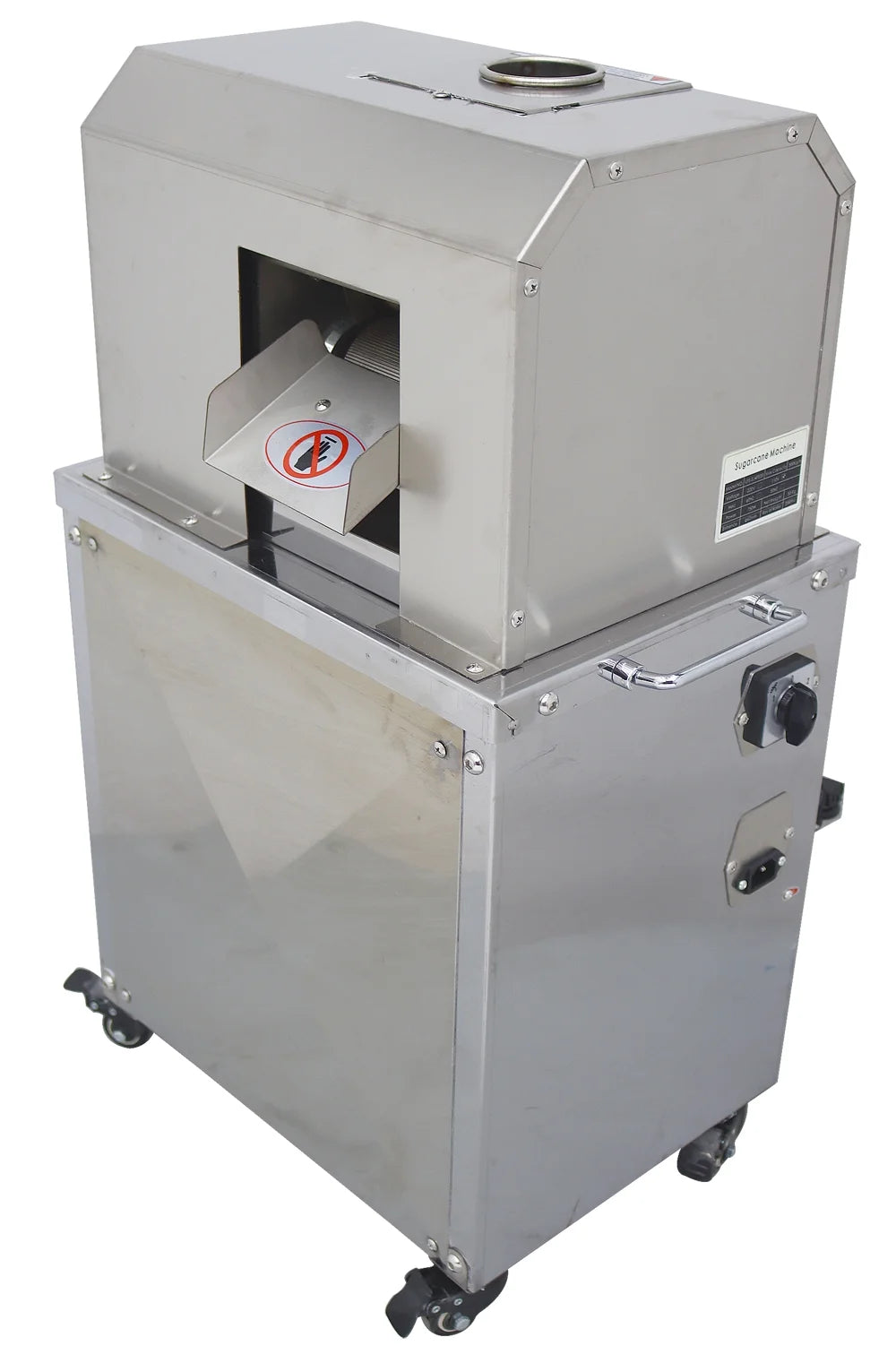304 Stainless Steel Electric Sugar Cane Press Juicer 4 Rolls F667