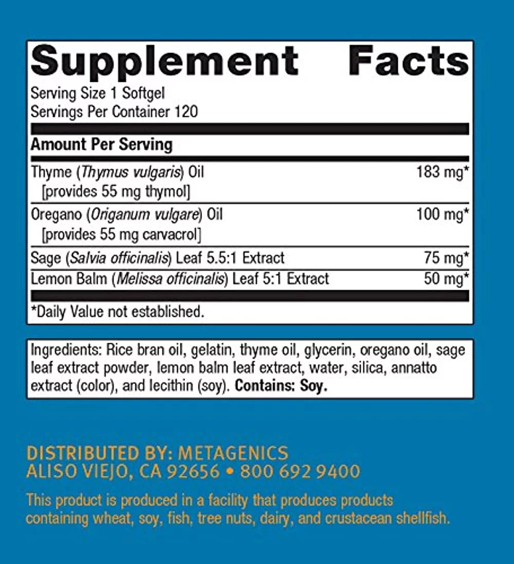 120 count Concentrated Aromatic Essential Oils G480