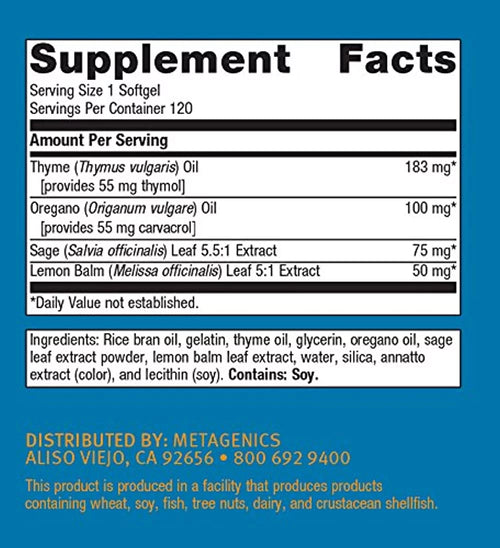 120 count Concentrated Aromatic Essential Oils G480