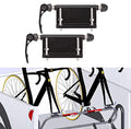 Bike Fork Mount Bicycle Quick-Release Aluminum Alloy Fork Block Mounts 2 Pcs O39470
