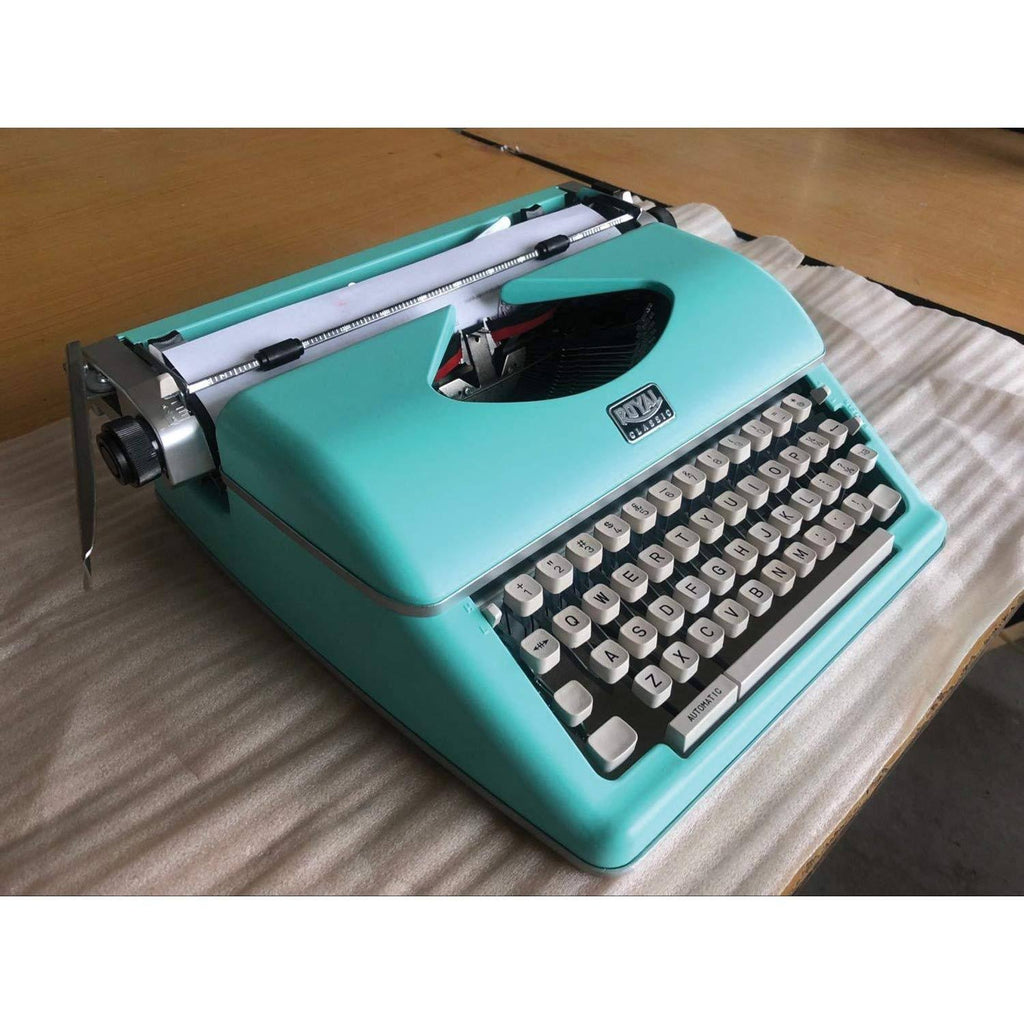 Mint Green Manual Typewriter D41054