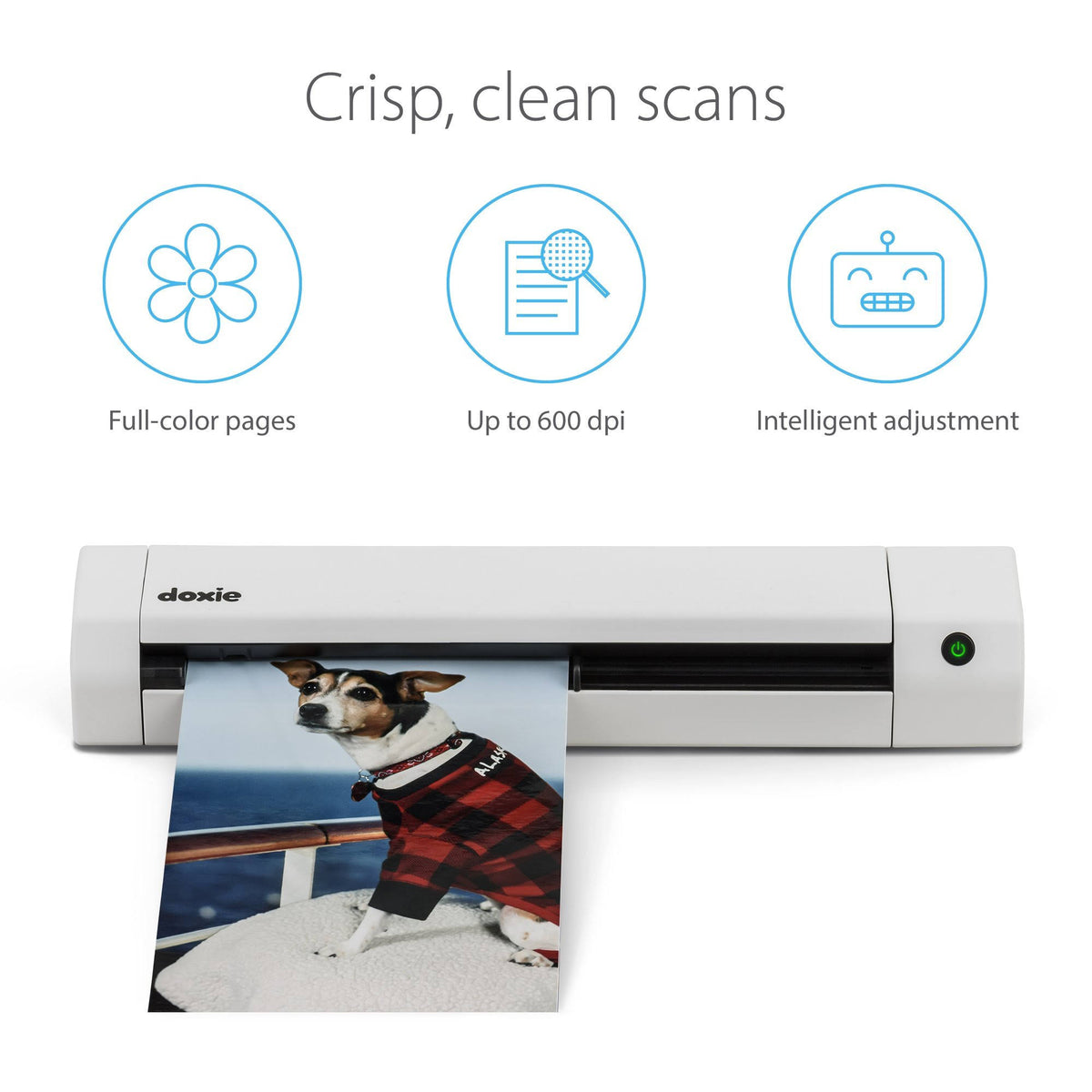 Portable Scanner with Rechargeable Battery J4949