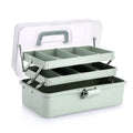 3-Layer Plastic Storage Box with Adjustable Spacers L57233