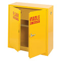 Yellow Steel Cabinet D376420