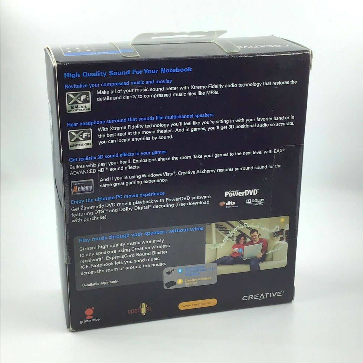 ExpressCard Sound Blaster Notebook H254