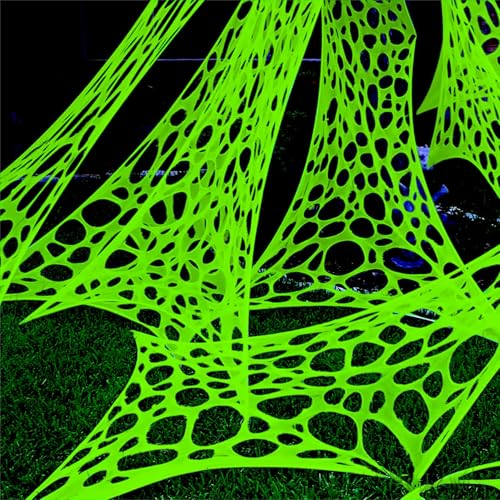 Green 48FT x 4FT Beef Netting Spider Web X905294