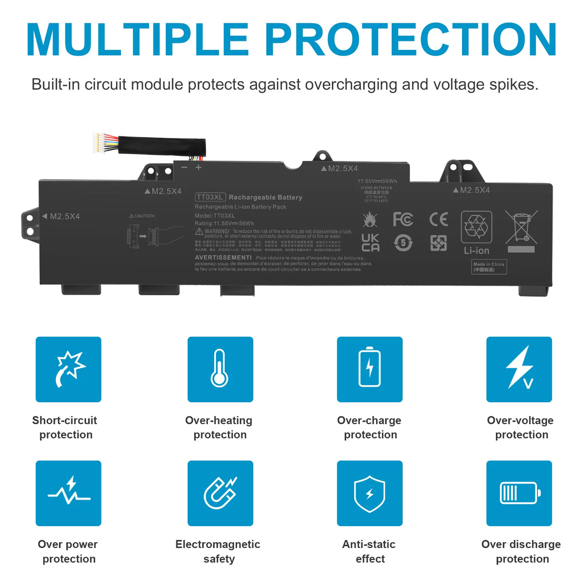56Wh Battery D3904