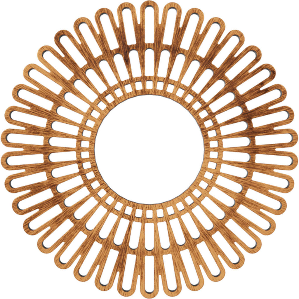 28x22OD x 10 3/8x22ID x 3/4x22P PVC Pierced Ceiling Medallion F539317