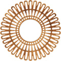 28x22OD x 10 3/8x22ID x 3/4x22P PVC Pierced Ceiling Medallion F539317