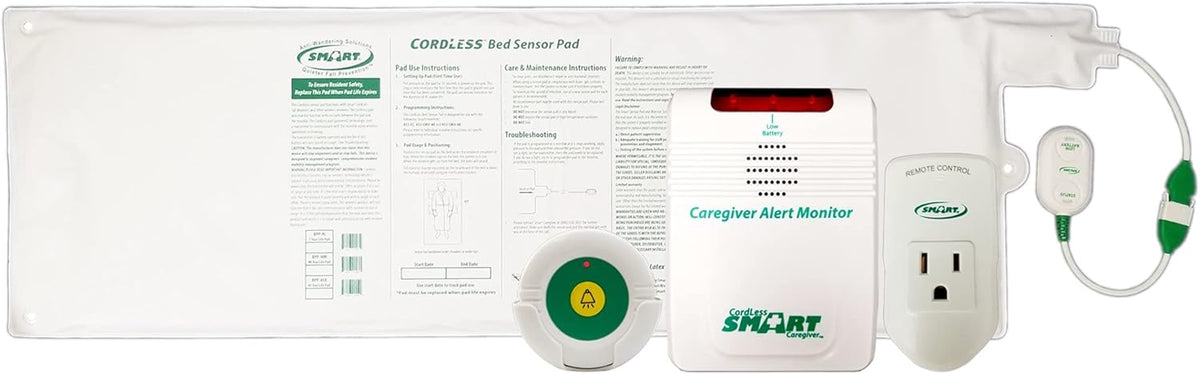 Light Outlet with Cordless Bed Sensor Pad and Monitor T91827