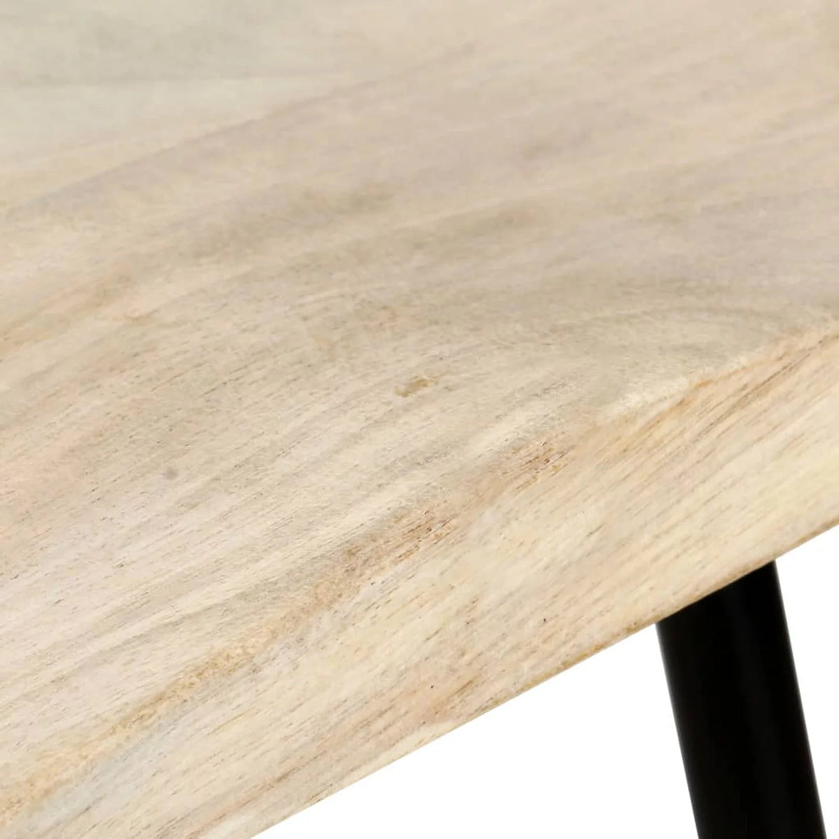 Solid Mango Wood Bar Stools 4 pcs K428633