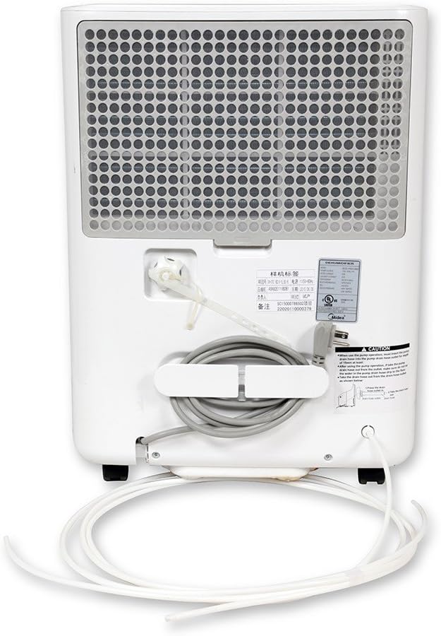 White 60 Pint Dehumidifier P2850