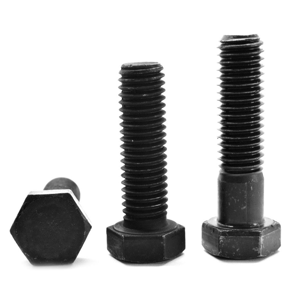 1 1/8x22-7 x 4 1/2x22 Coarse Thread Grade 8 Hex Cap Screw Alloy Steel Black Oxide O3267