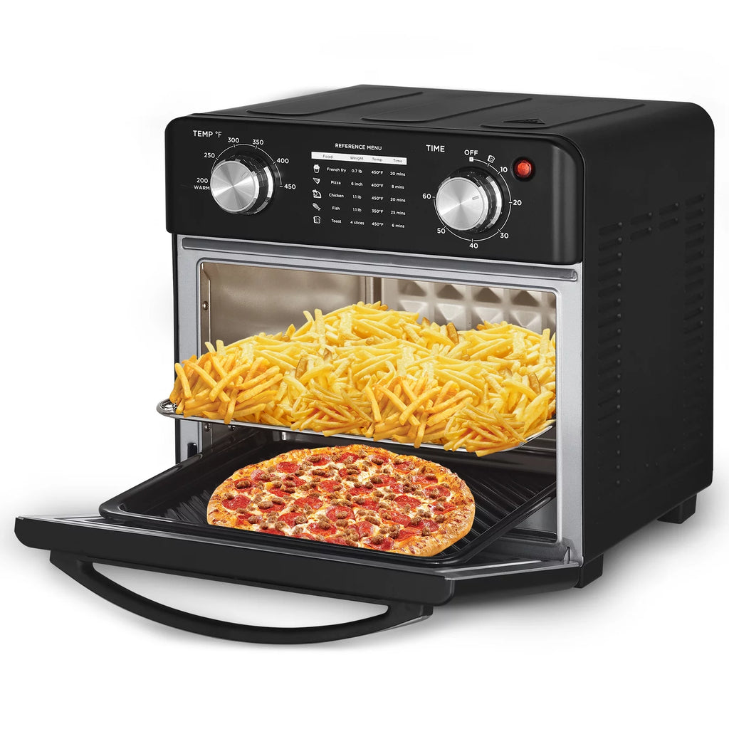 10QT Black Air Fryer Toaster Oven Z7330