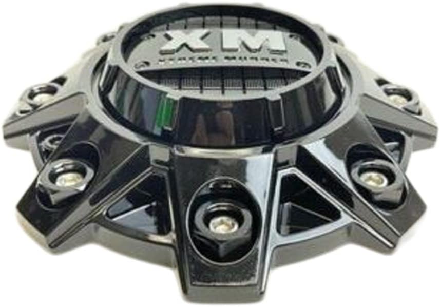 Gloss Black Wheel Center Cap Pack of 2 I615