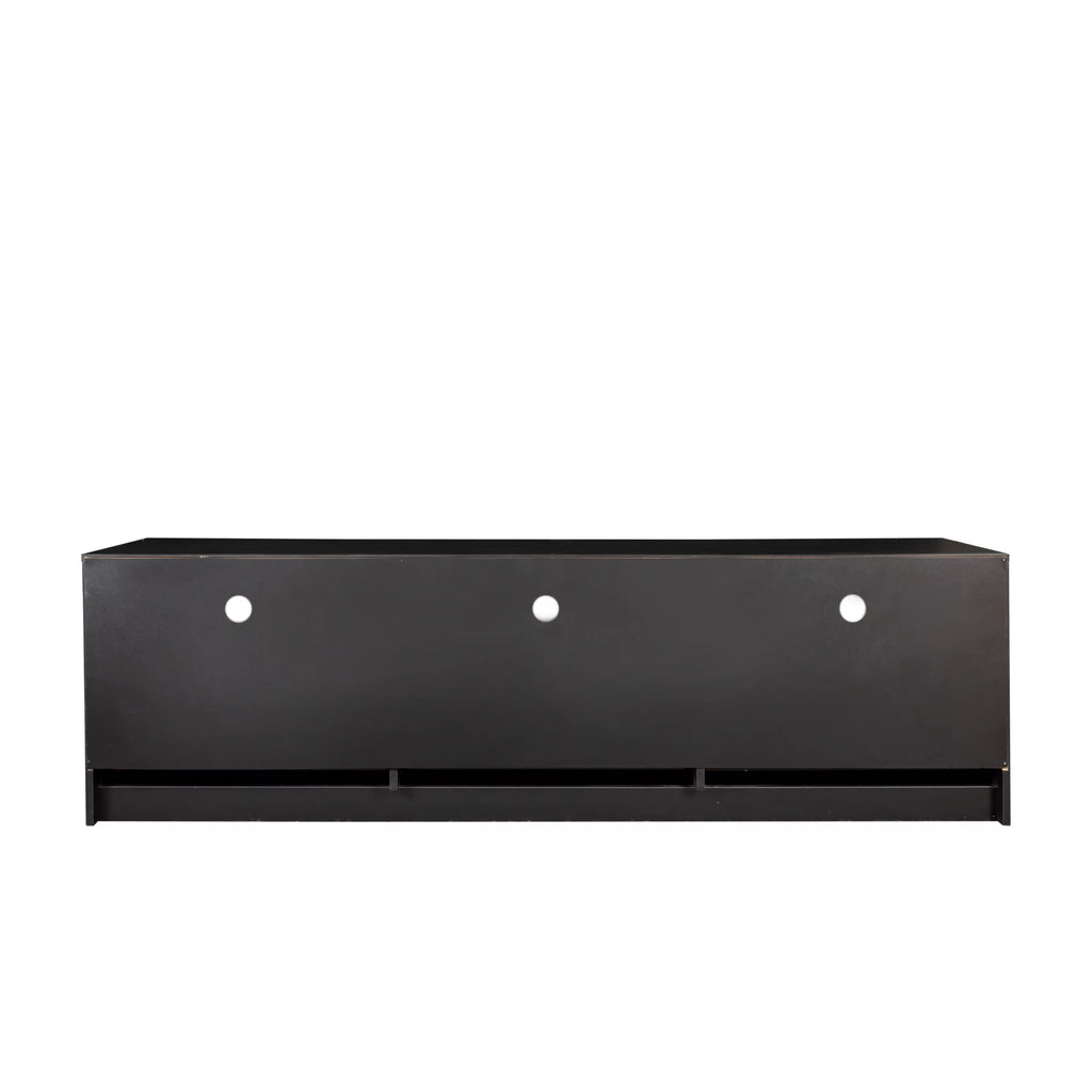 Black TV Stand with Storage N3433