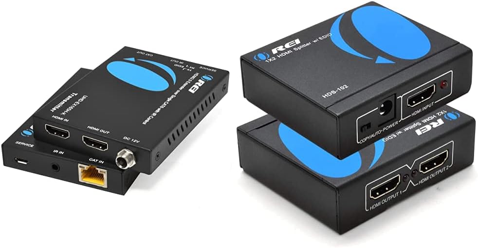 HDMI Extender UltraHD Over Single Cat6/Cat7 Cable 4K @ 60Hz with HDR & IR Control R23404