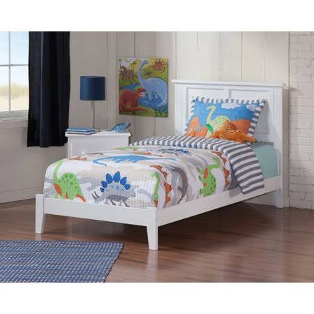 Twin White Panel Bed B280154