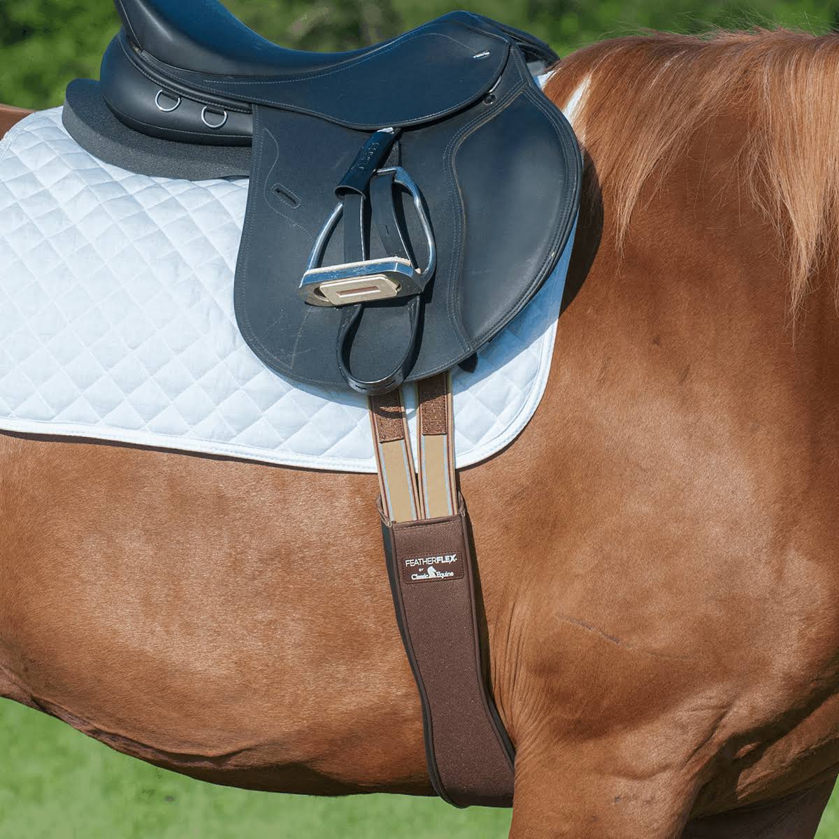 Brown Shaped Jump Girth U557668