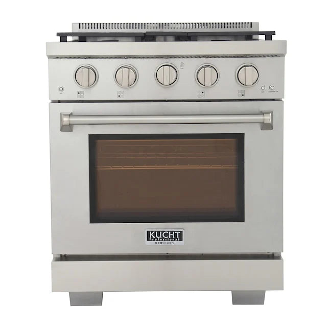 30 4.2 cu. ft. Propane Gas Range Stainless Steel W1163