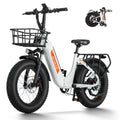 Foldable 20 x 4.0 Fat Tire Step Thru Electric Bike Y832548