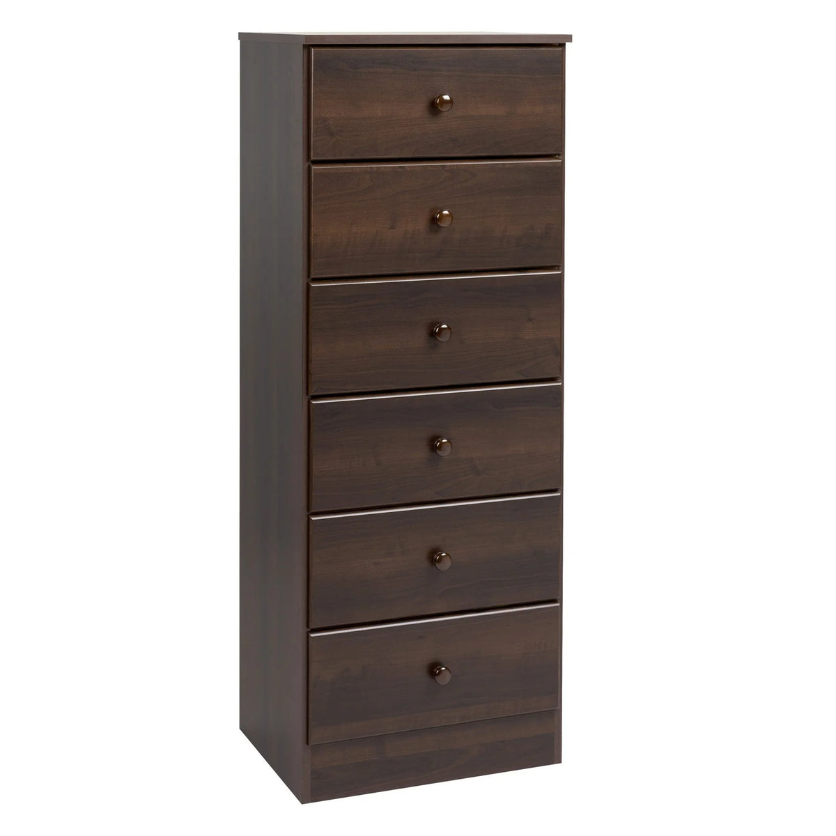 Black 6 Drawer Dresser F512160