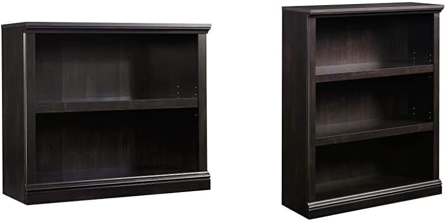 2-Shelf Bookcase, Salt Oak finish I16495