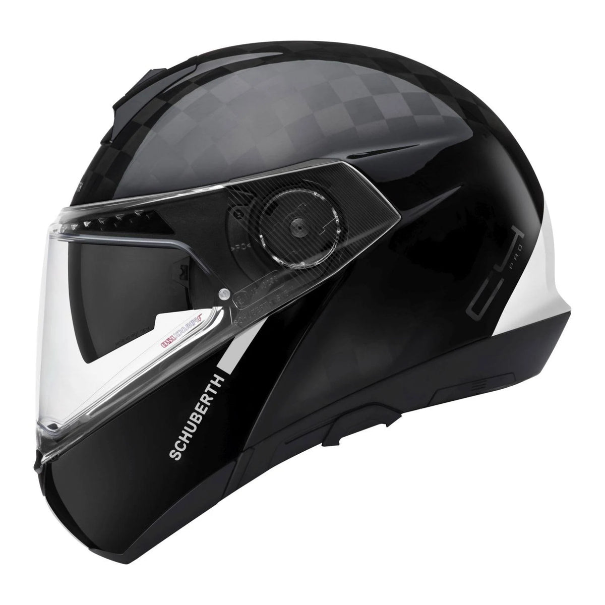 White Carbon Fusion Helmet Q9355