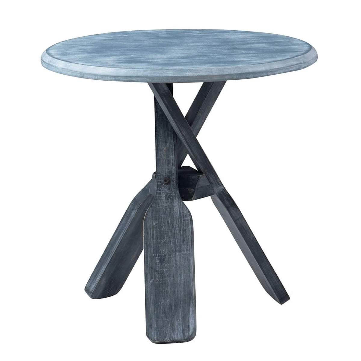 Gray Wood Side Table B959