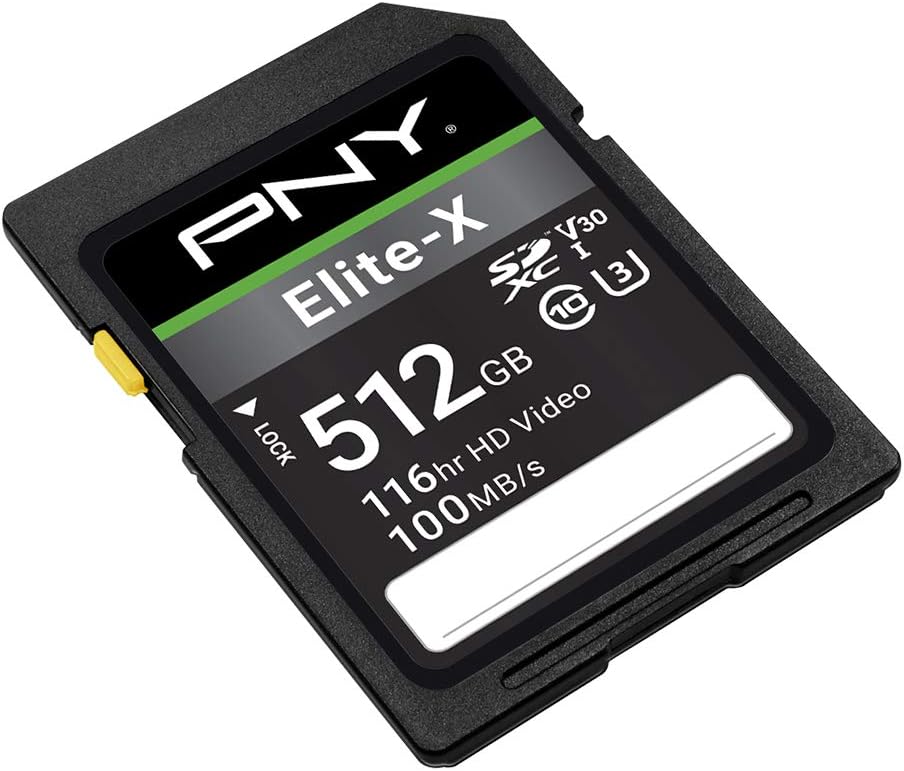 512GB Elite-X UHS-I SDXC Flash Memory Card Pack of 2 W971037
