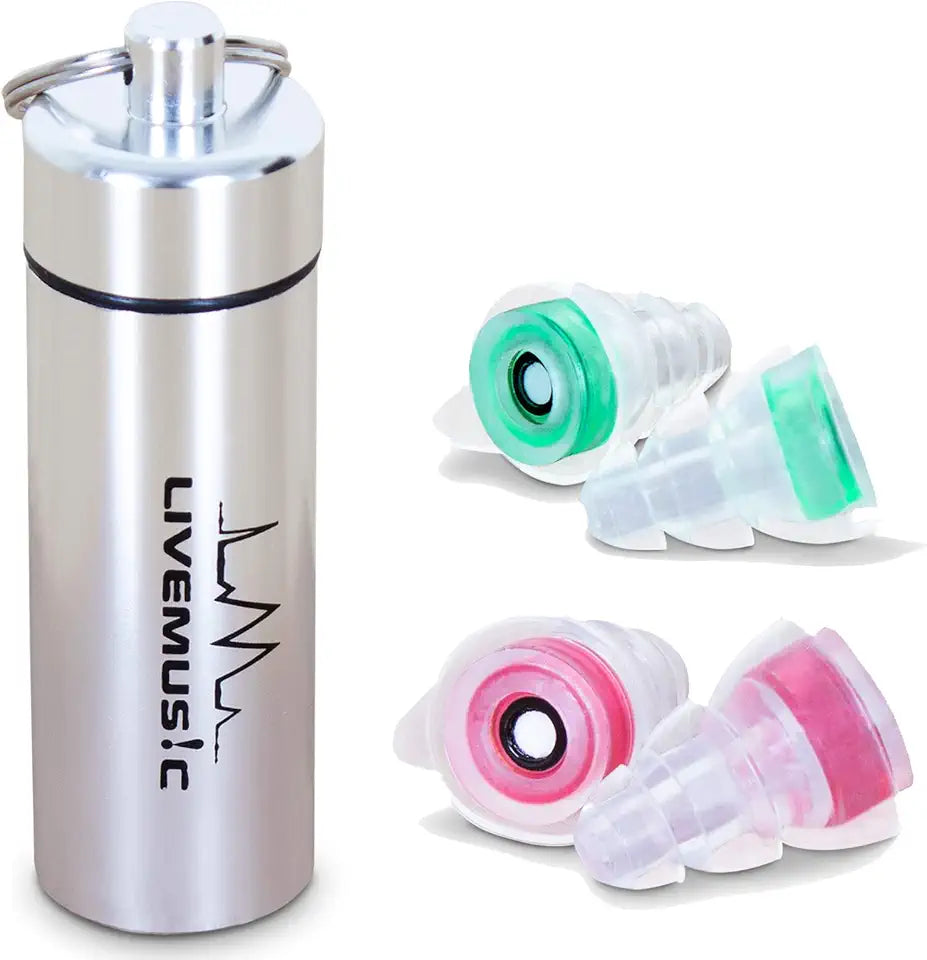 Reusable Silicone Ear Plugs 2 Pairs F675334