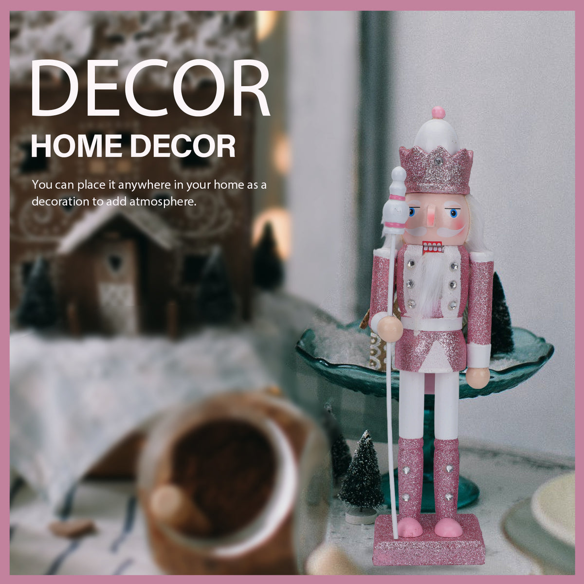 Nutcracker Doll Soldier Toy Christmas Decoration Z703539