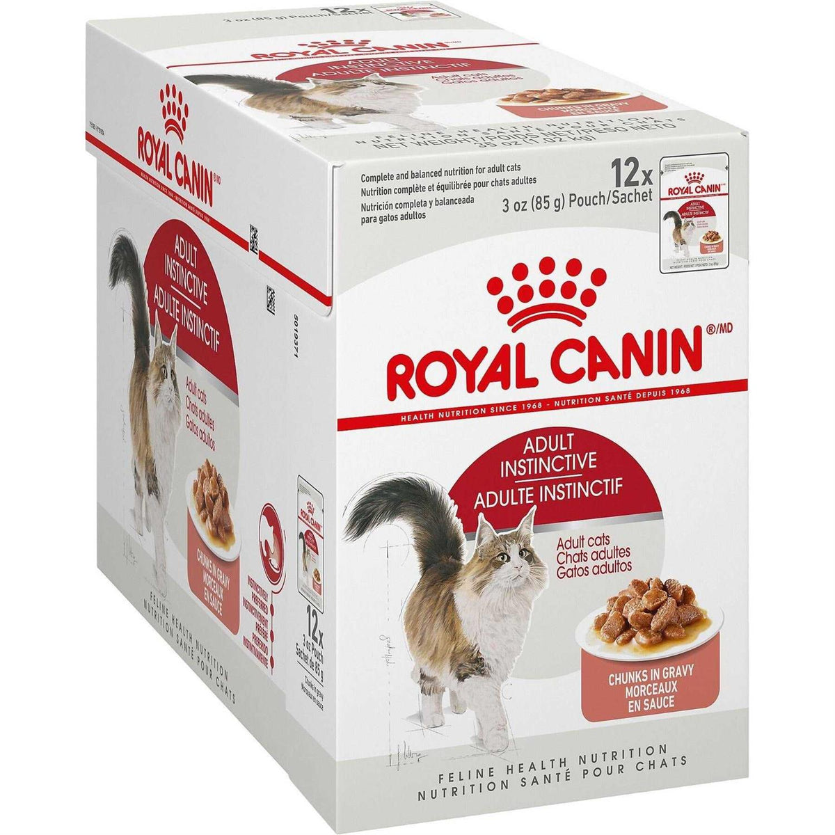 Adult Instinctive Chunks in Gravy Cat Food Pouch I824949