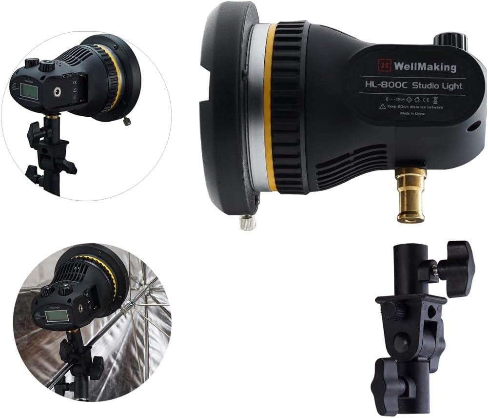 80W Portable LED COB Spotlight Video Light with Fresnel Lens Bowens Mount G958318