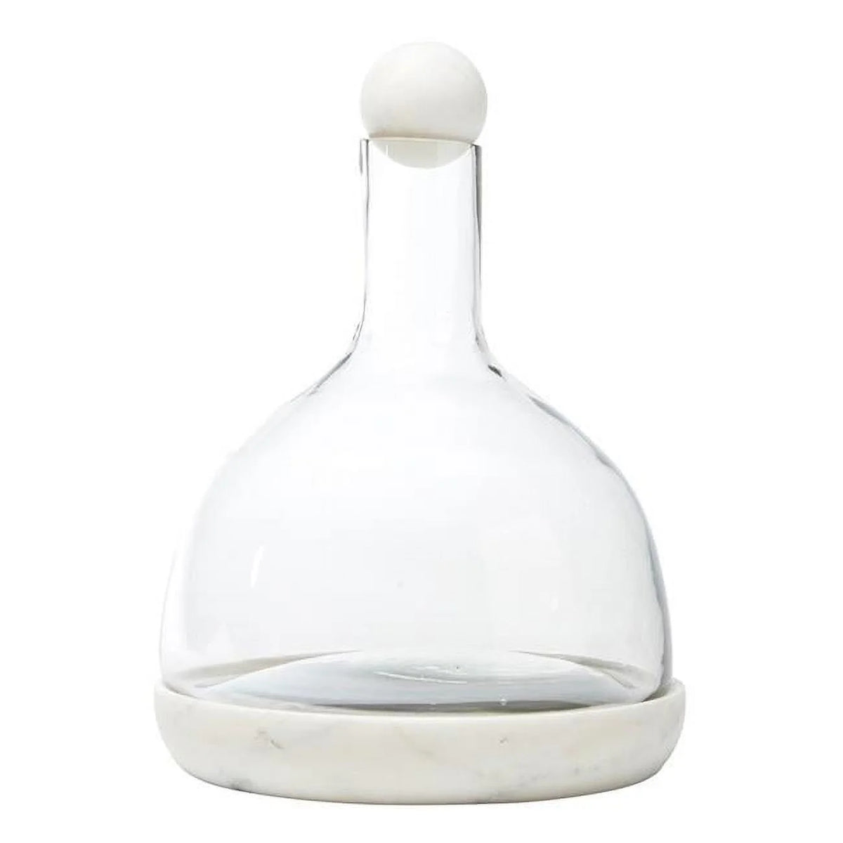 Marble & Glass Wine Carafe X9257