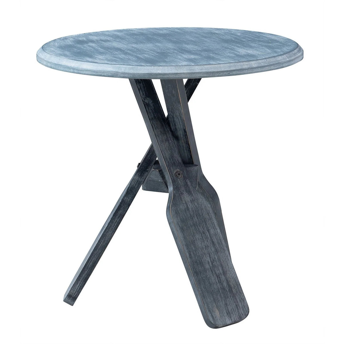 Gray Wood Side Table B959