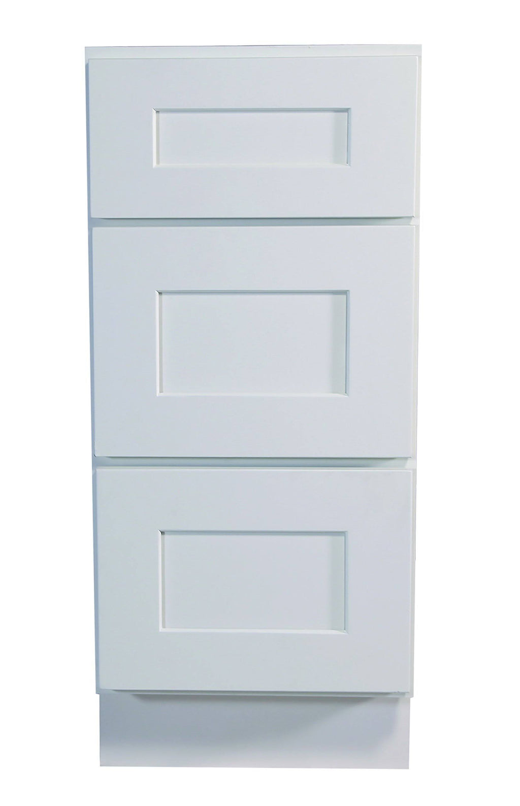 White Shaker Drawer Base Cabinet L17898