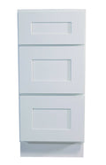 White Shaker Drawer Base Cabinet L17898