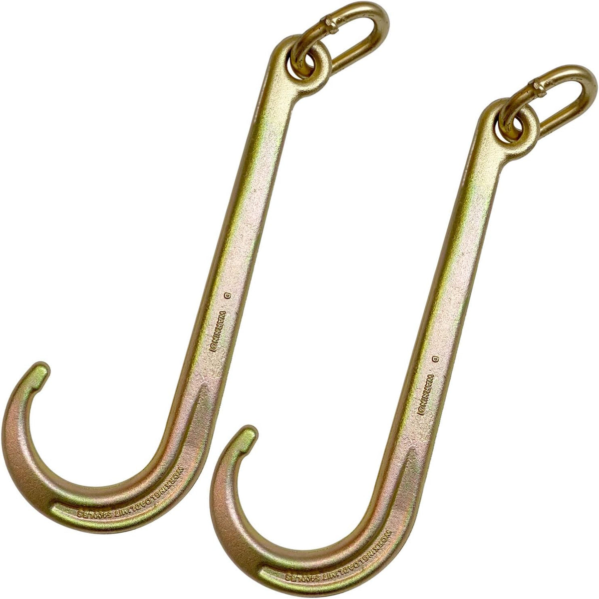 8 Inch Short Tow Hook On Coupling Link - Pair X6553