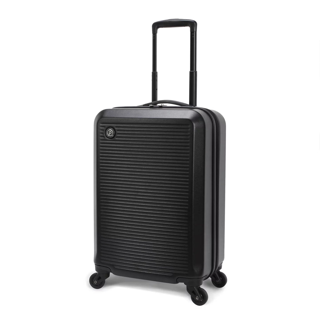 20 inch Hard Side Carry-On Spinner Luggage, Black Matte Finish L4774