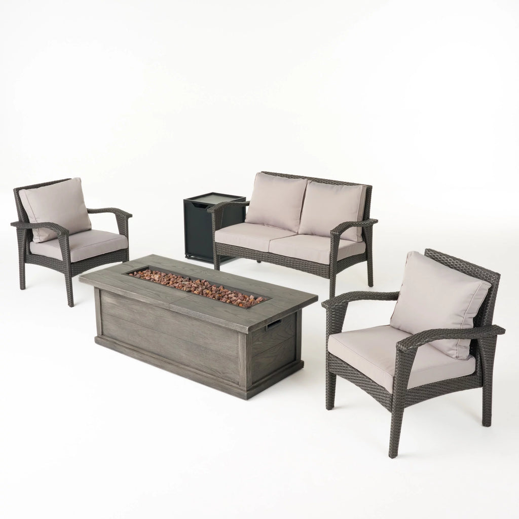 Outdoor Metal Tank Holder Side Table R773