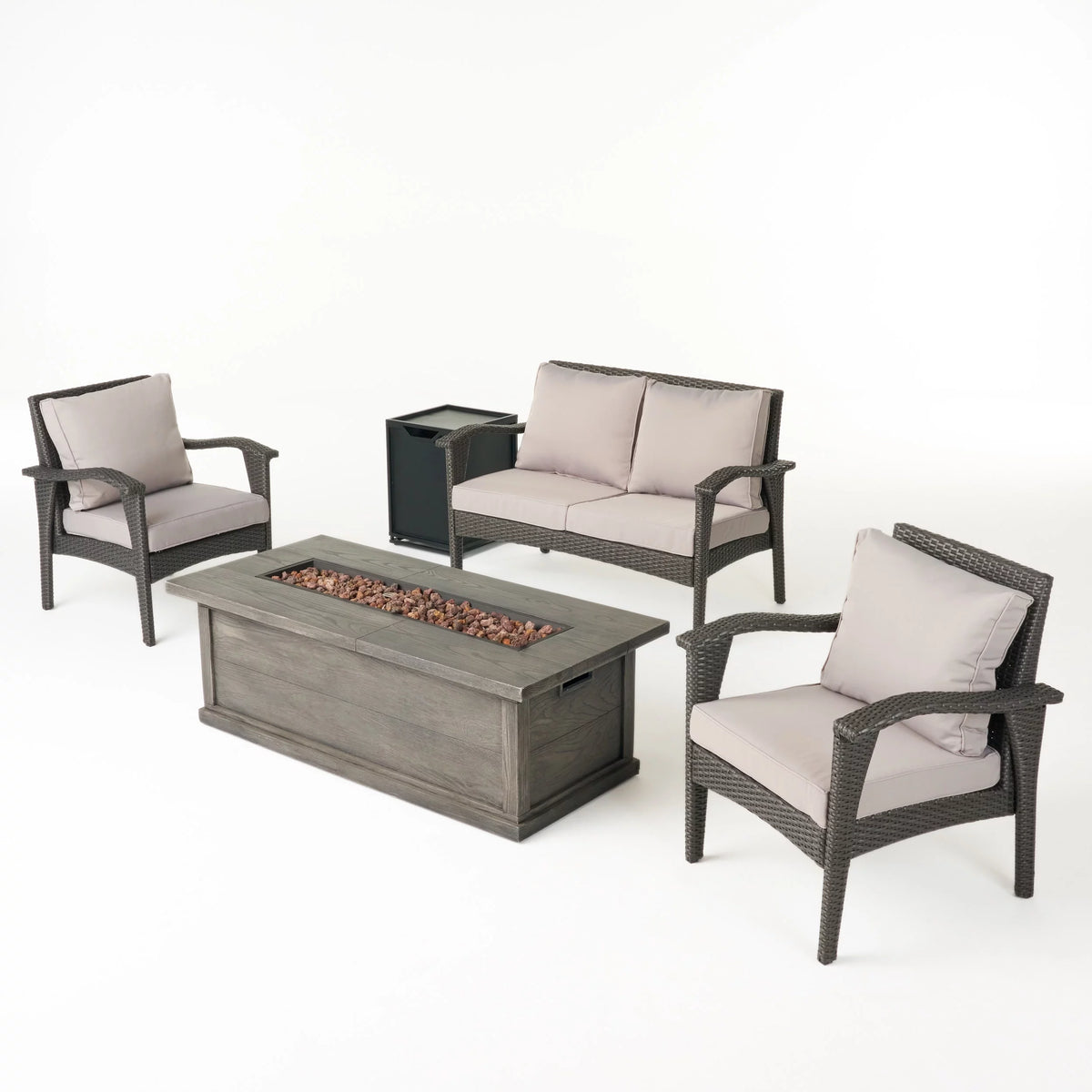 Outdoor Metal Tank Holder Side Table R773