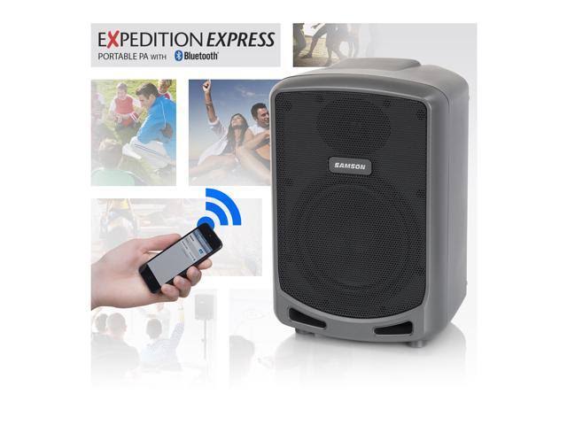Black Portable PA Speaker System I316