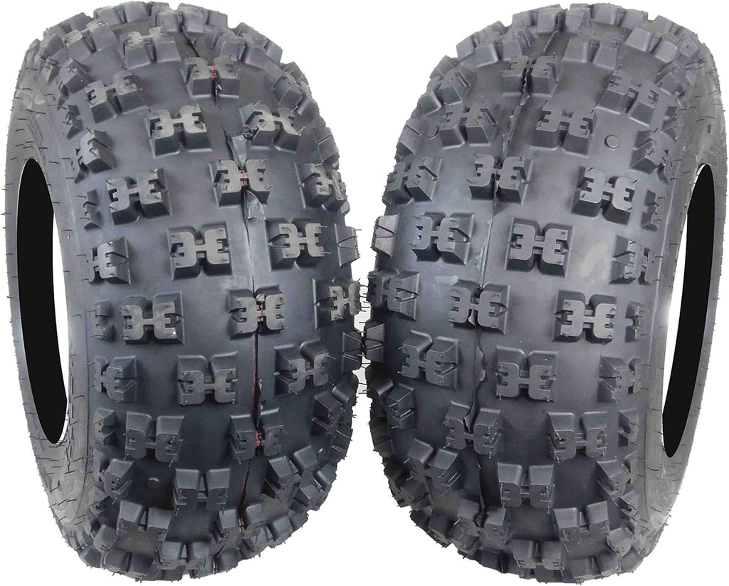 21X7-10 20X10-9 6 Ply Dual Compound ATV Tires Pack of 2 R87123
