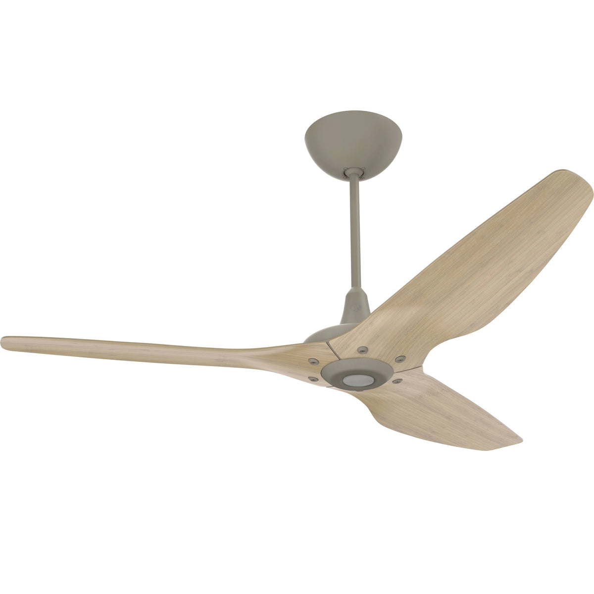 60 Ceiling Fan with Natural Bamboo Blades and Satin Nickel Finish M220668