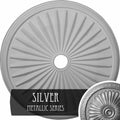 33 1/8x22OD x 3 1/2x22ID x 1 3/8x22P Hand-Painted Ceiling Medallion N92432