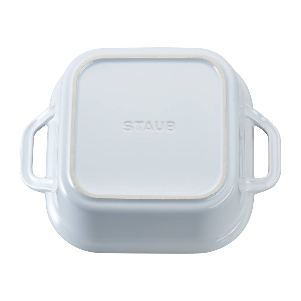 Matte White Square Covered Baking Dish E21511